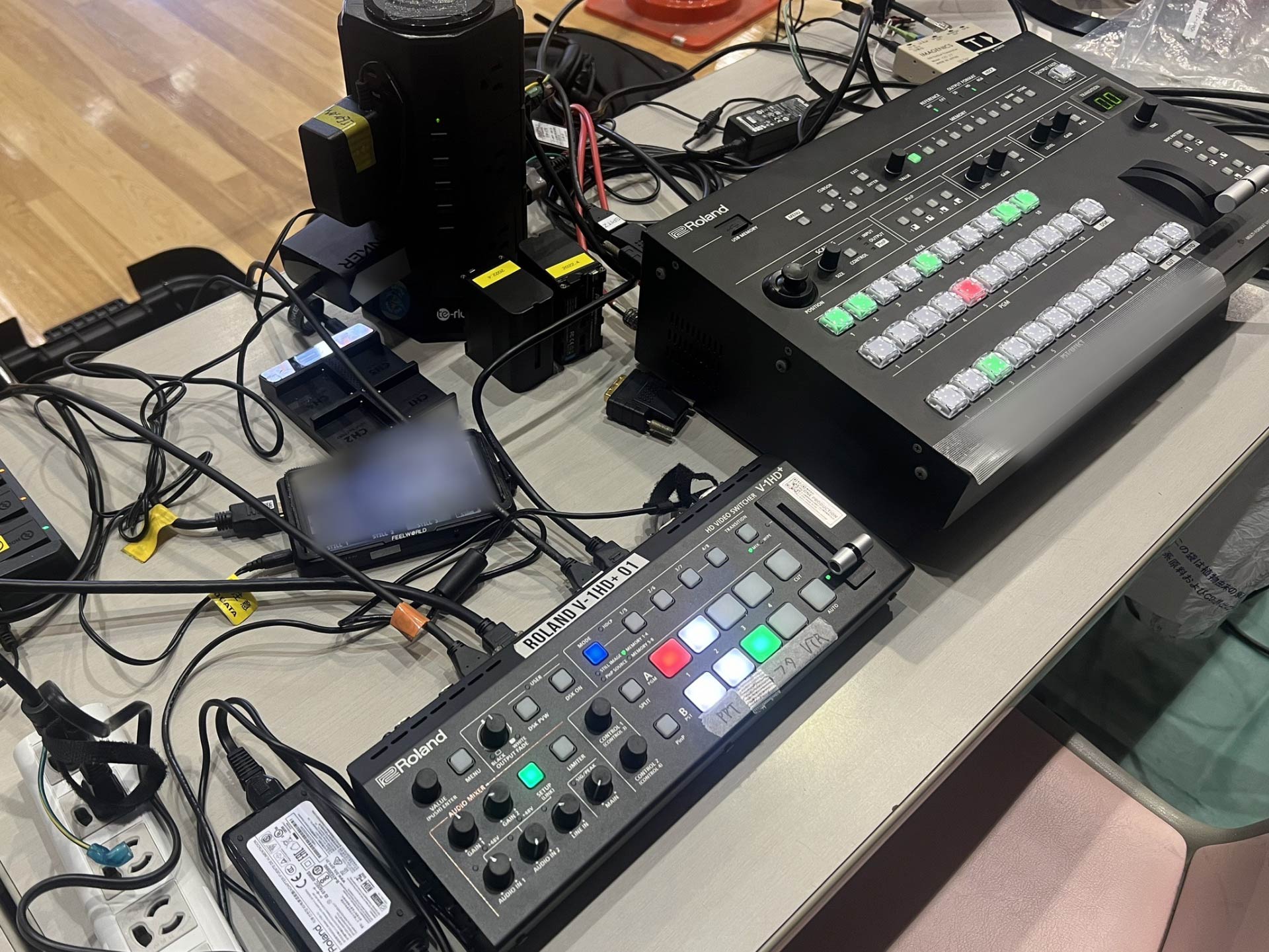 高校の運動会現場