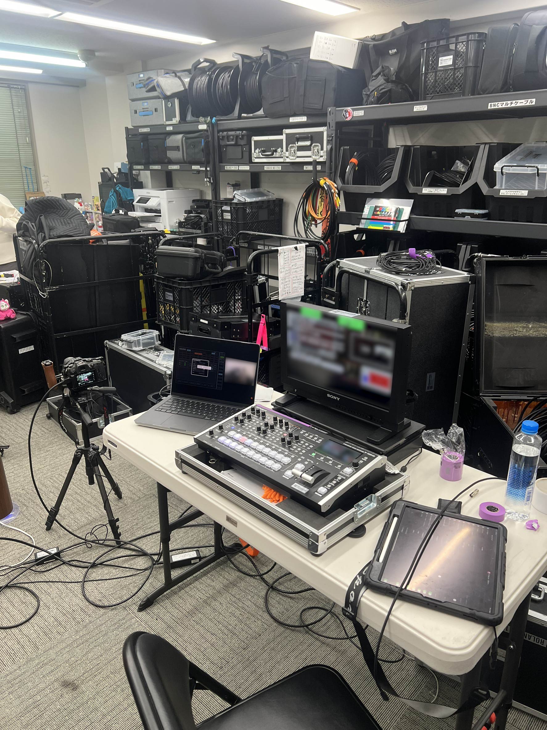 V-160をipadでコントロールする