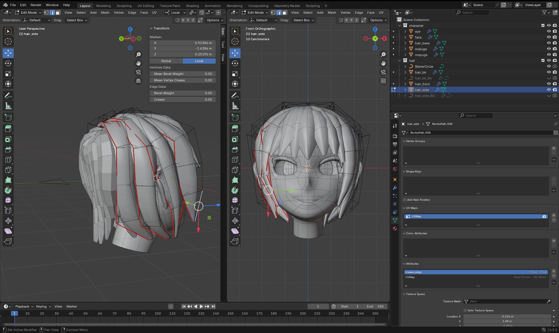 【DAY18】キャラクターモデリング