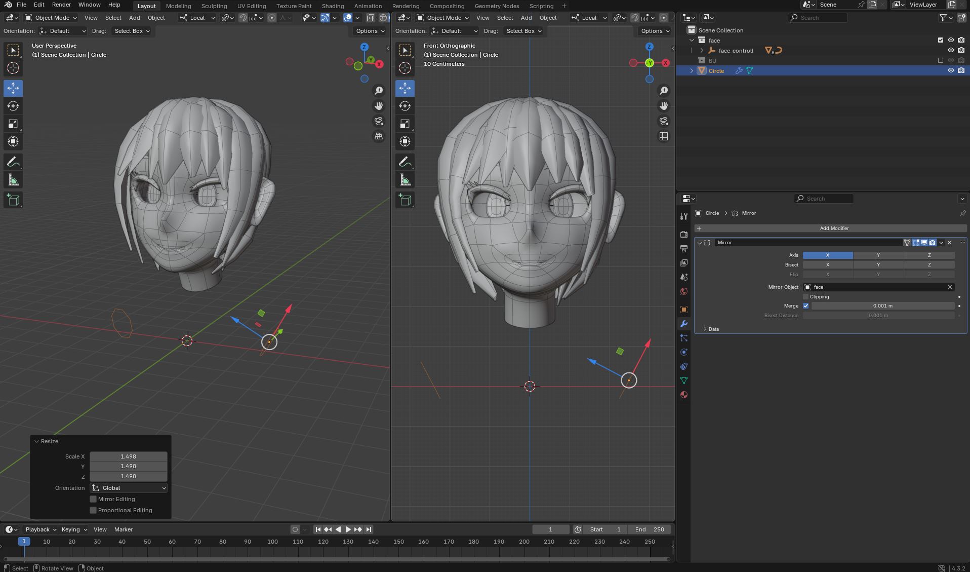 【DAY20】キャラクターモデリング