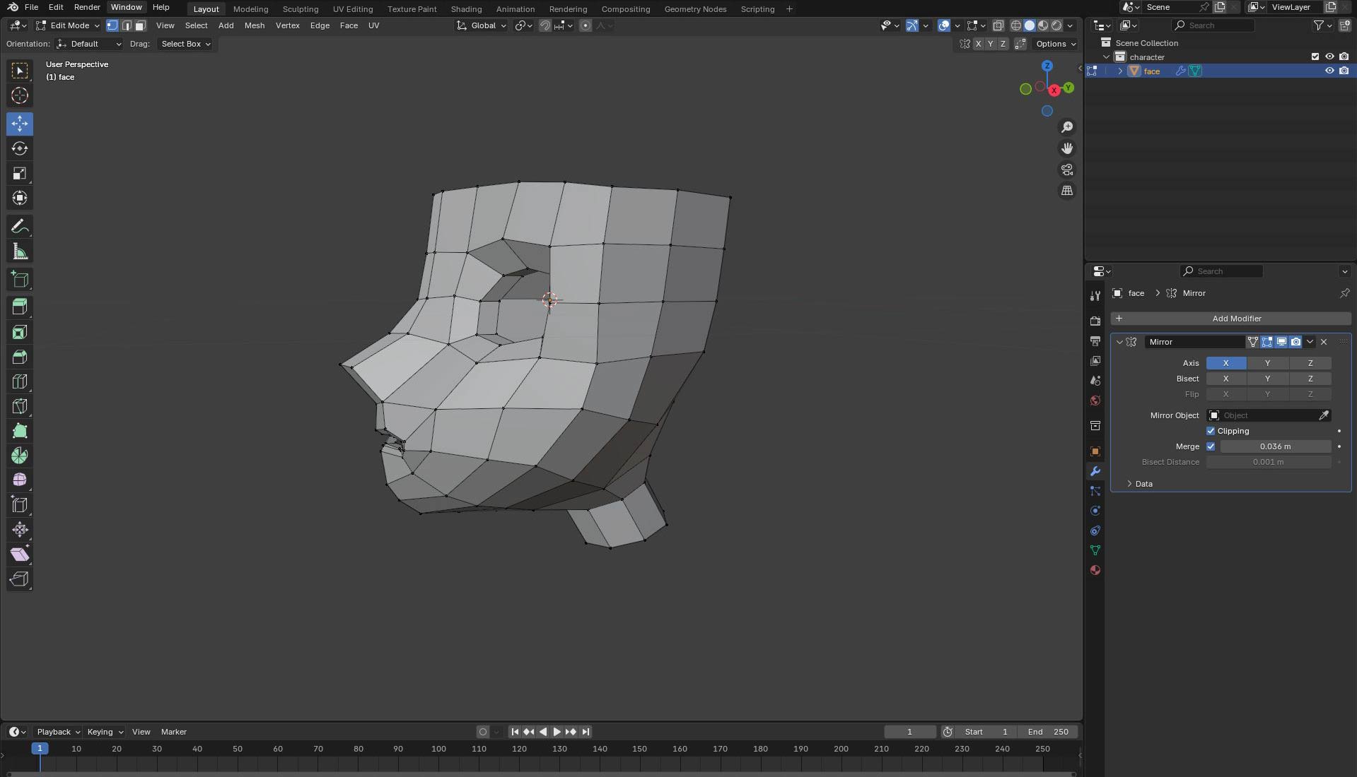【DAY2】キャラクターモデリング