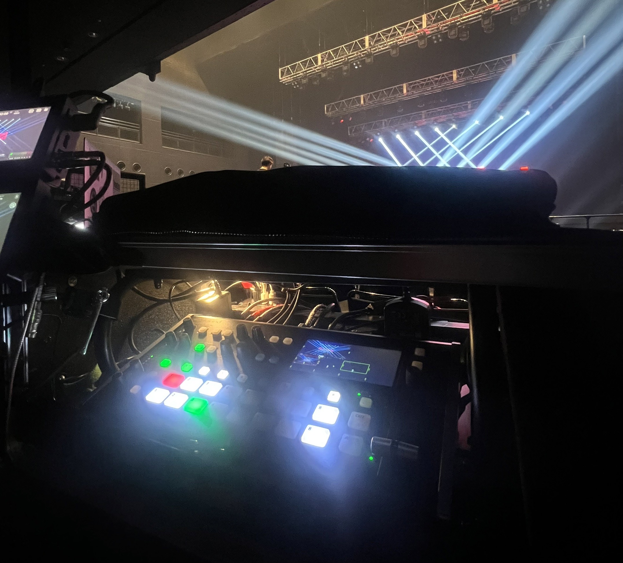 アーティストライブのカメラスイッチング