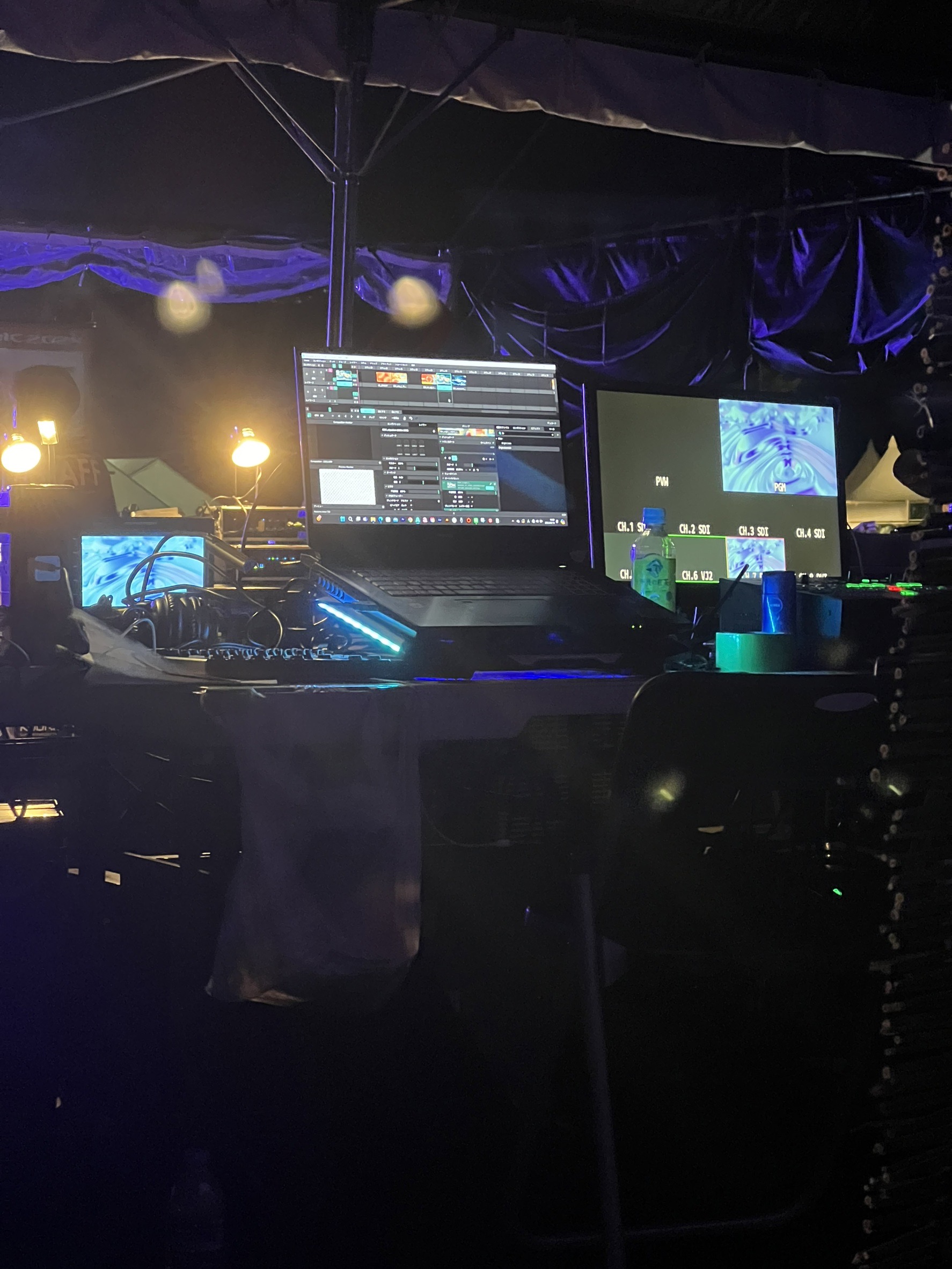 夏フェス映像制作、VJ