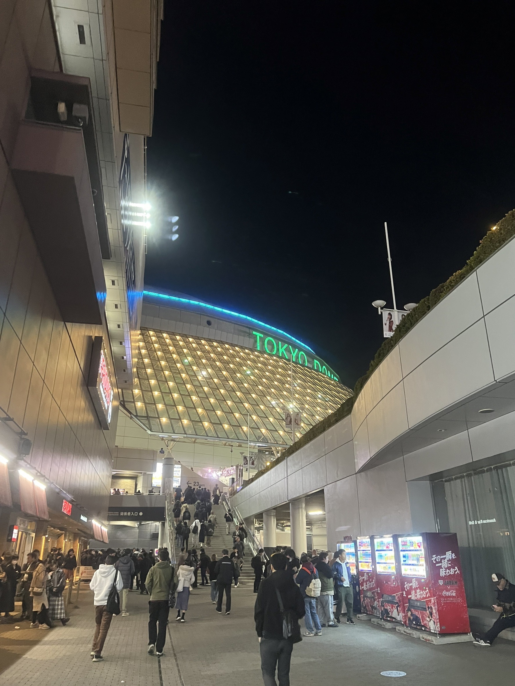 東京ドームでのライブLED映像制作