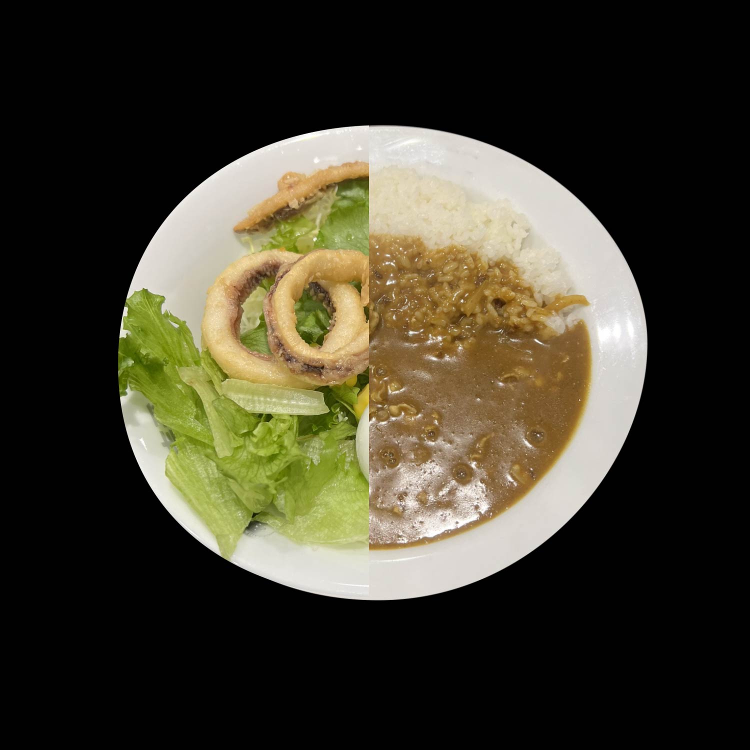 KLINGでサラダをカレーに変化させてみた