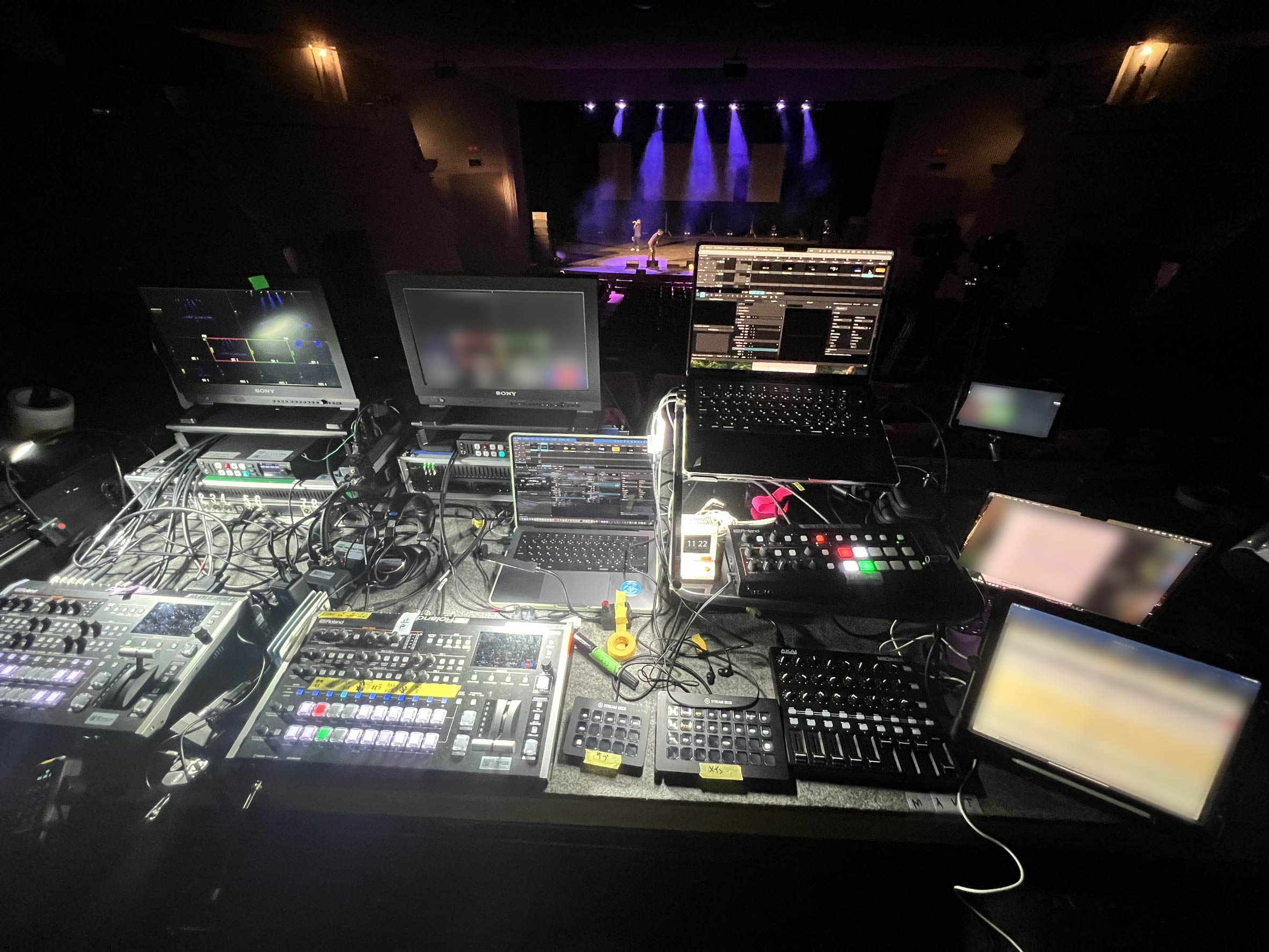 ライブVJ映像送出